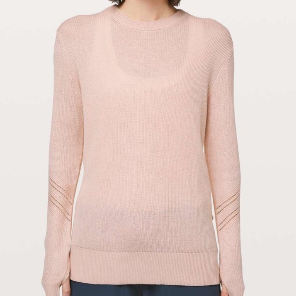 Lululemon sz 8 Time To Restore sweater
